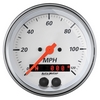 3-3/8" GPS SPEEDOMETER, 0-120 MPH, ARCTIC WHITE